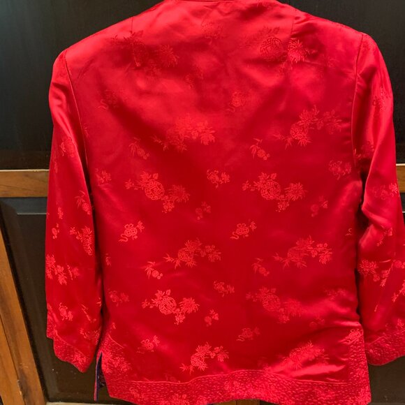 Reversible quilted embroidered Jacket = Size small - Picture 10 of 10